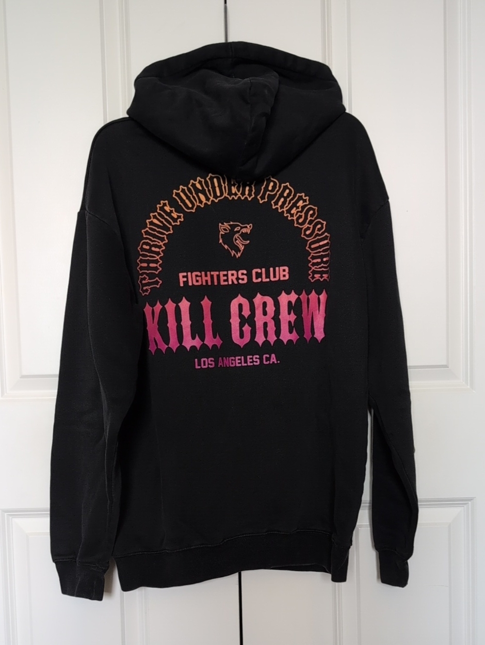 KILL CREW OVERSIZED LUX THRIVE UNDER PRESSURE HOODIE